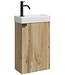 Toiletmeubel Apollo 40cm - licht eiken