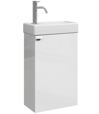 Toiletmeubel Apollo 40cm - hoogglans wit