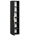 Wastafelkast Rimini met kolomkast - 60 x 46 x 46 cm - mat zwart