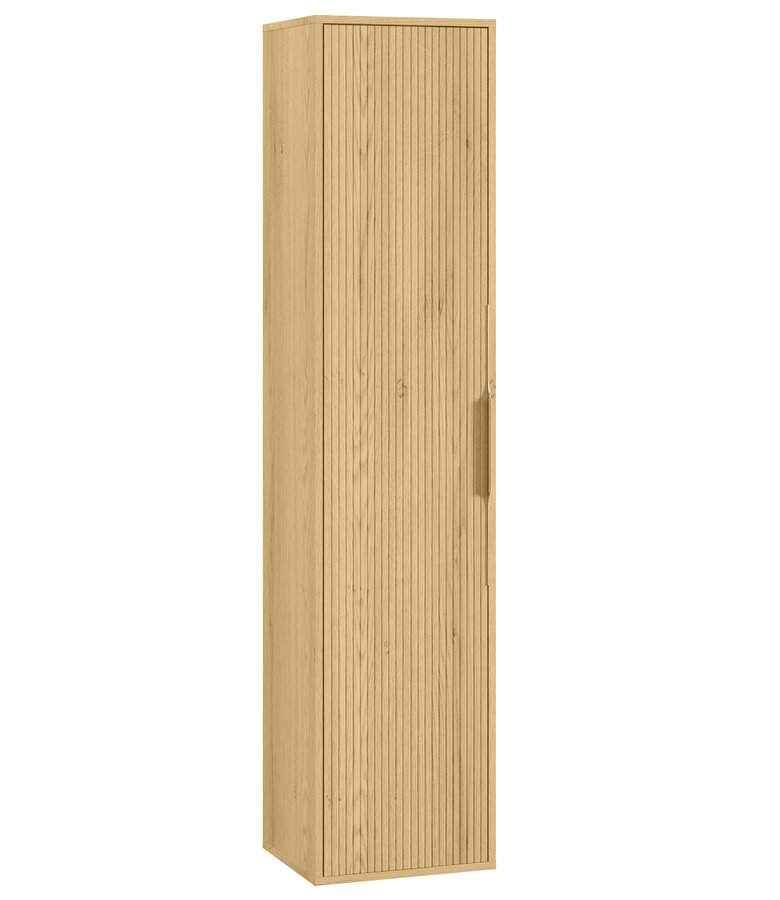 Wastafelkast Rimini met kolomkast - 60 x 46 x 46 cm - eiken