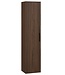 Wastafelkast Rimini met kolomkast - 80 x 46 x 46 cm - walnoot bruin