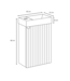 Toiletmeubel Bosco 40cm - mat wit