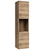 Badkamerkast Montreal 30 x 30 x 131 cm - kastanje eiken