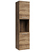 Badkamerkast Montreal 30 x 30 x 131 cm - bruin eiken