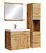 Badkamermeubel Montreal 60cm complete set - eiken