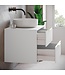 Wastafelkast Rimini met kolomkast - 80 x 46 x 46 cm - wit