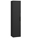 Wastafelkast Rimini met kolomkast - 80 x 46 x 46 cm - mat zwart