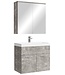 Badkamermeubel Montreal 60cm met spiegelkast - beton grijs