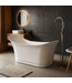 Vrijstaand ligbad Sante Fé 170 x 78 x 82 cm - wit