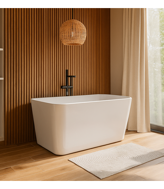 Vrijstaand ligbad Neo 125 x 71 x 61 cm - wit