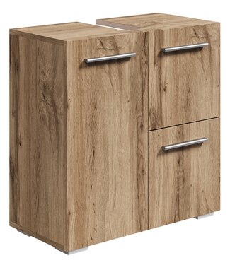 Wastafelkast Mars 60 x 30 x 60 cm - bruin eiken