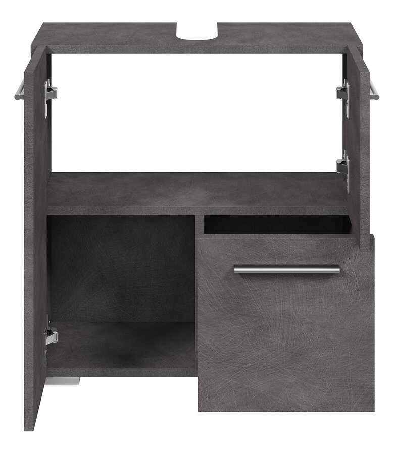 Wastafelkast Mars 60 x 30 x 60 cm - donker grijs