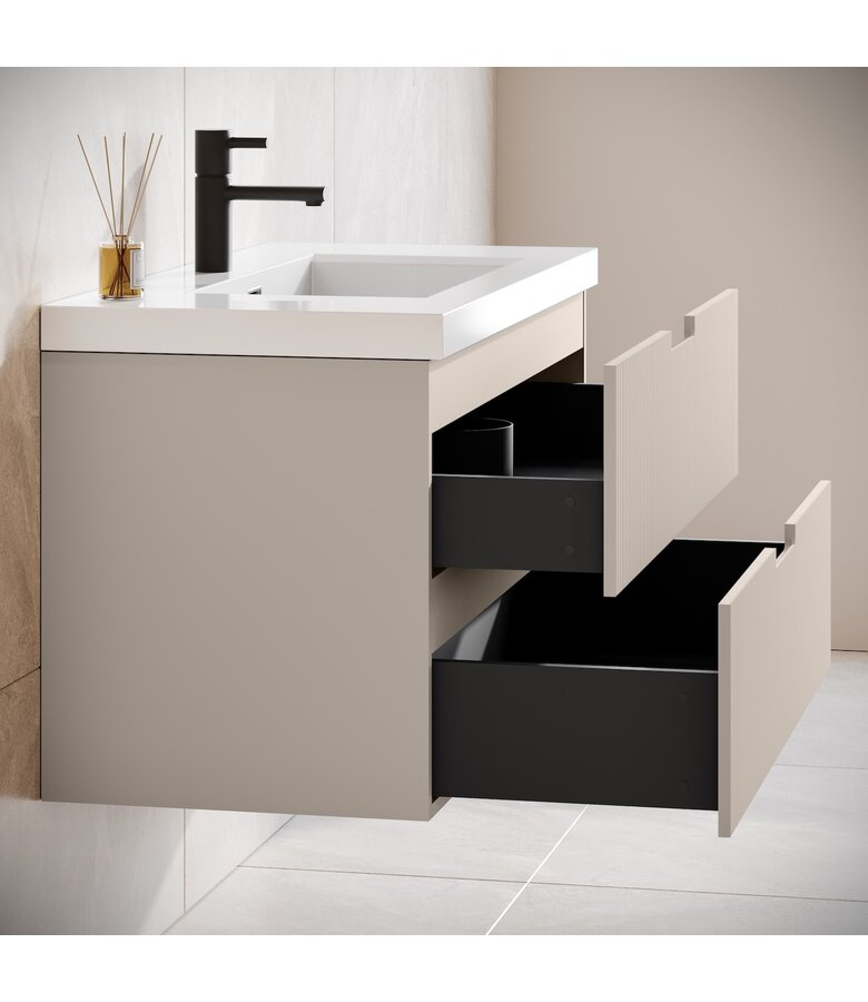 Badkamermeubel Thermis 80cm - beige