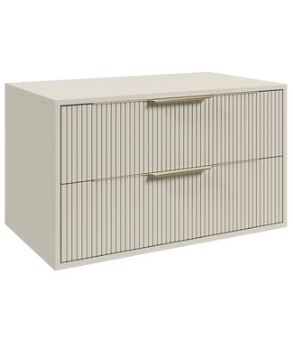 Wastafelkast Rimini - 80 x 46 x 46 cm - beige