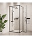 Douchecabine Belize 90 x 90 x 190 cm - zwart - nano coating