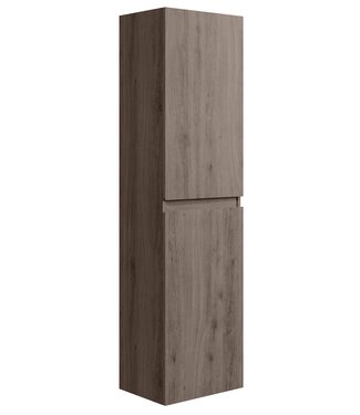 Badkamerkast Angela 40 x 30 x 150 cm - bruin eiken