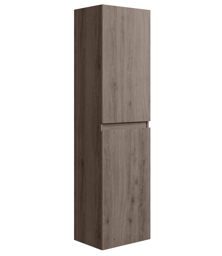 Badkamerkast Angela 40 x 30 x 150 cm - bruin eiken