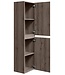 Badkamerkast Angela 40 x 30 x 150 cm - bruin eiken