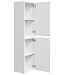 Badkamerkast Angela 40 x 30 x 150 cm - hoogglans wit