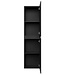 Badkamerkast Angela 40 x 30 x 150 cm - zwart houtnerf