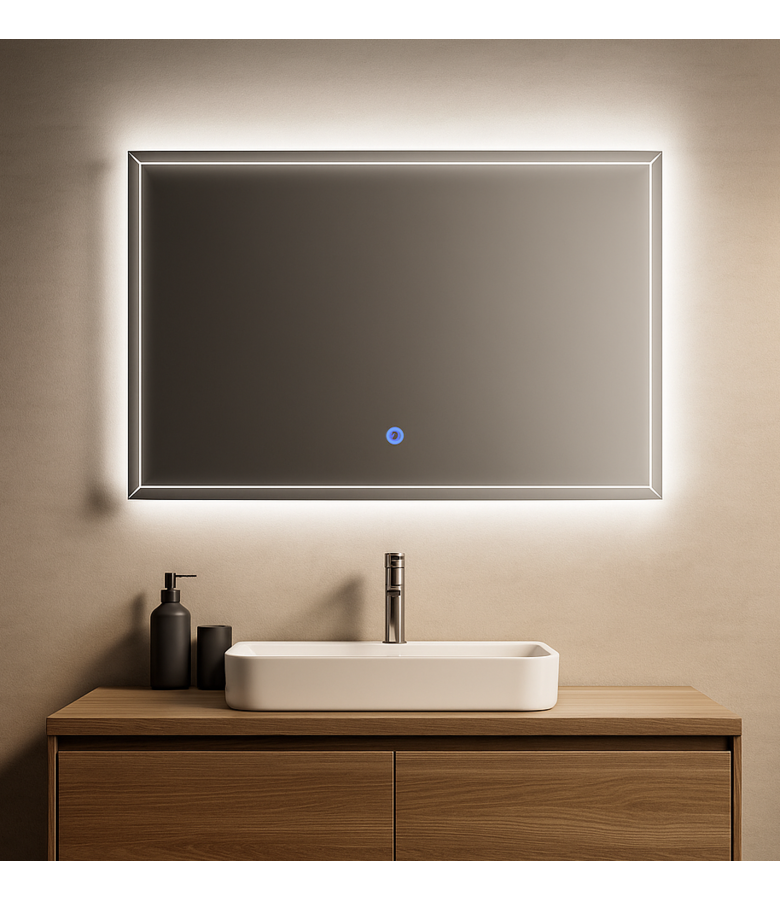 Spiegel Furore LED - 100 x 60 cm