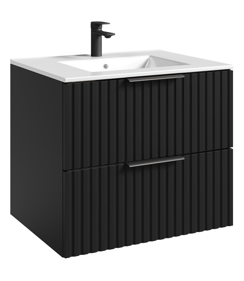 Badkamermeubel Delta 60cm - zwart