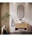 Wastafelkast Kelo 80 x 48 x 52 cm - eiken
