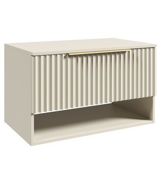 Wastafelkast Kelo 80 x 48 x 52 cm - beige