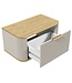Wastafelkast Romero 80 x 46 x 40 cm - beige met eiken