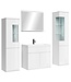 Badkamermeubel Nobel XL 60cm complete set - hoogglans wit
