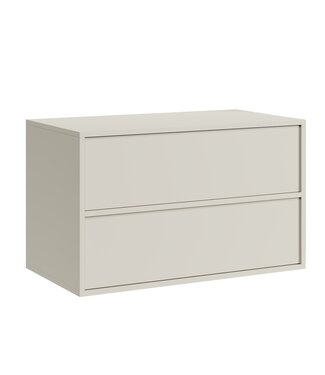 Wastafelkast Mali - 80 x 46 x 49 cm - beige