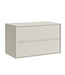 Wastafelkast Mali - 80 x 46 x 54 cm - beige