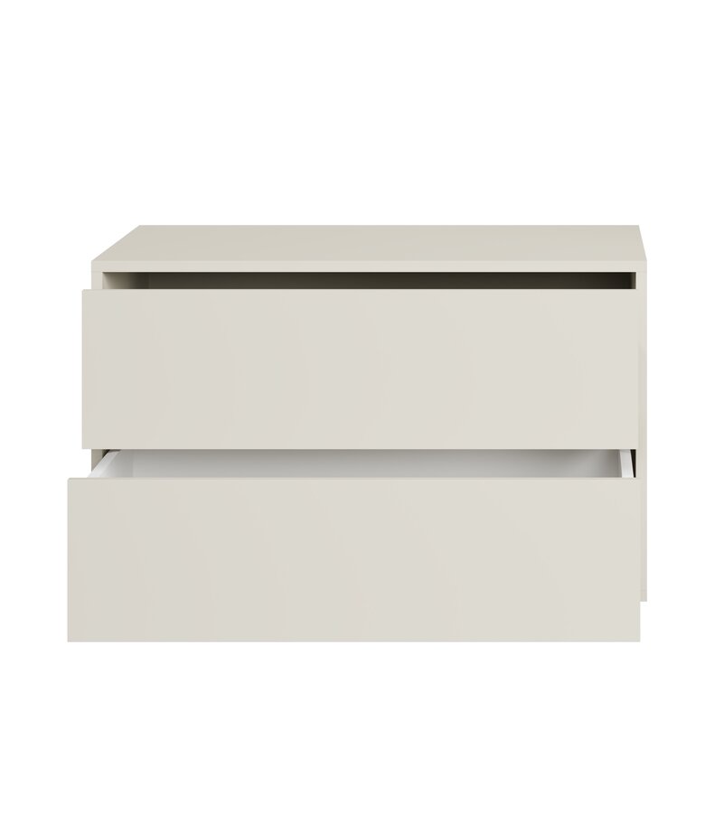 Wastafelkast Mali - 80 x 46 x 49 cm - beige