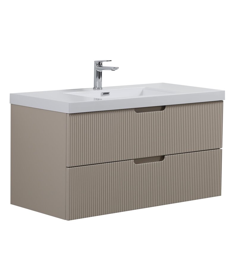 Badkamermeubel Thermis 100cm - beige