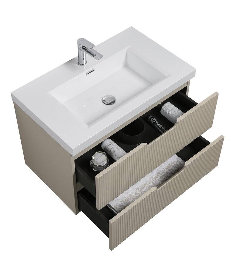 Badkamermeubel Thermis 80cm - beige