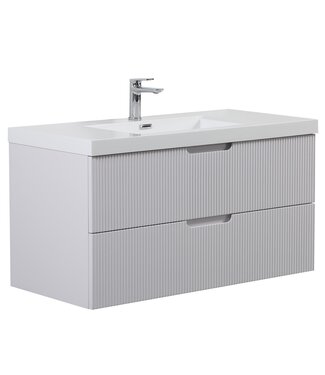 Badkamermeubel Thermis 100cm - wit