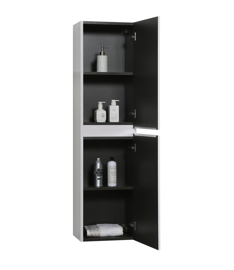 Badkamerkast Thermis 40 x 30 x 150 cm - wit