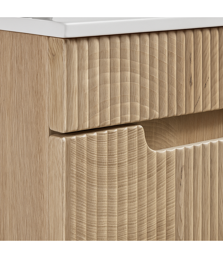 Toiletmeubel Thermis 40cm - licht eiken