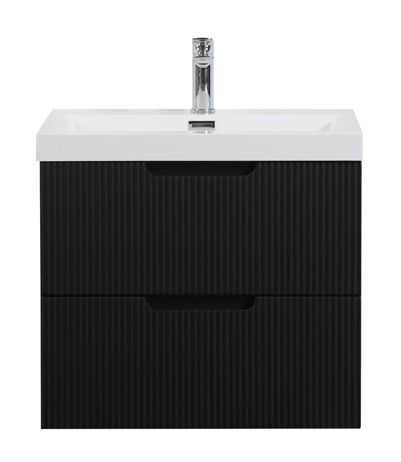 Badkamermeubel Thermis 60cm - mat zwart