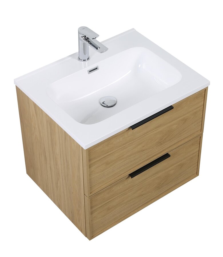 Badkamermeubel Luxor 60cm - licht eiken