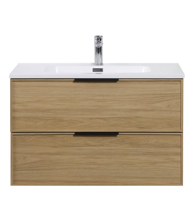 Badkamermeubel Luxor 80cm - licht eiken