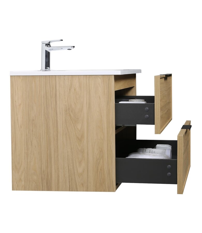 Badkamermeubel Luxor 100cm - licht eiken