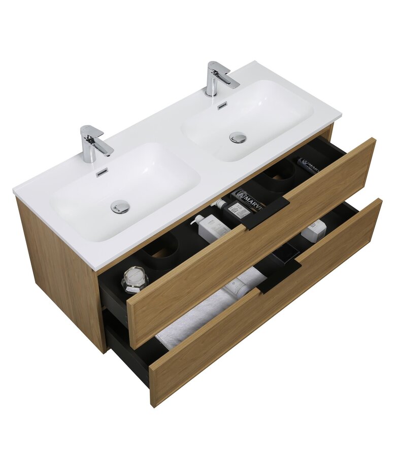 Badkamermeubel Luxor 120cm - licht eiken