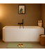 Half vrijstaand ligbad Havana 170 x 80 x 58 cm - wit  - links