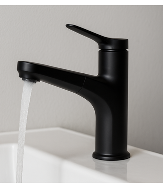 Wastafelkraan Parma - zwart