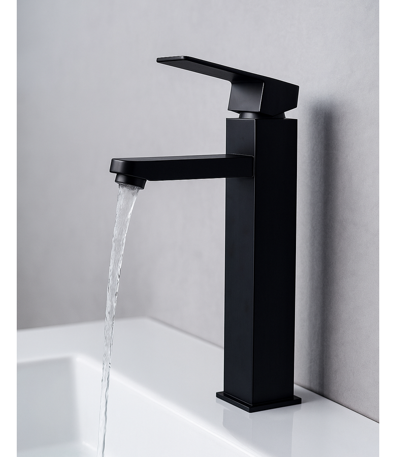 Wastafelkraan Pasco XL - mat zwart