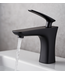 Wastafelkraan Pentos - mat zwart