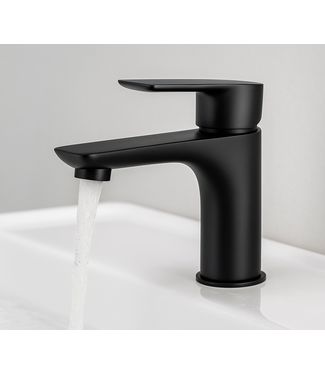 Wastafelkraan Turo - zwart