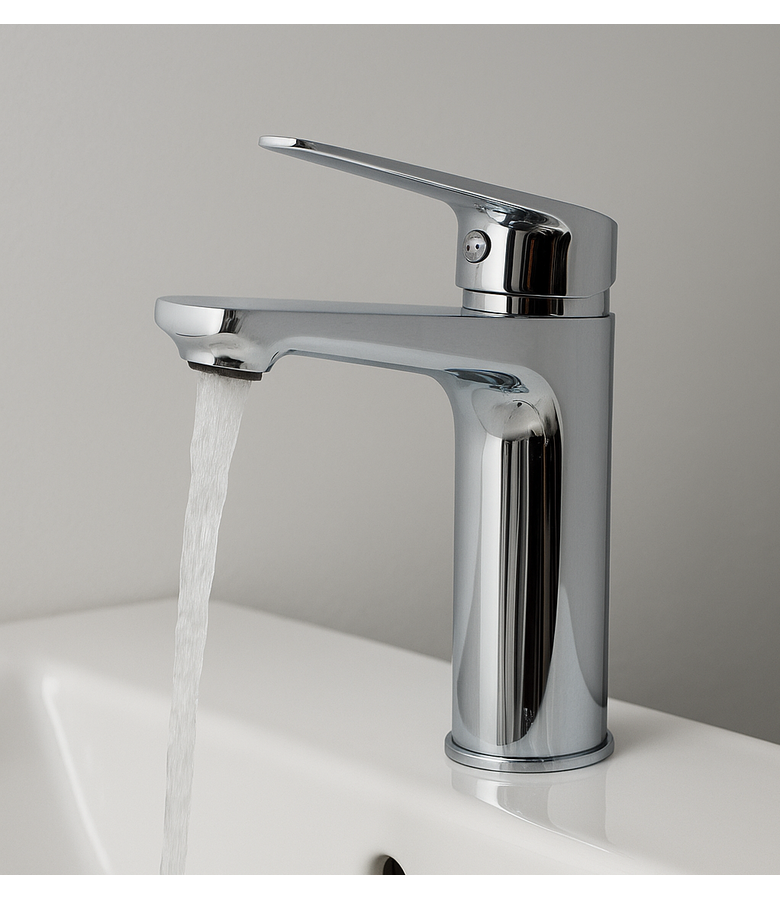 Wastafelkraan Shelby - chroom