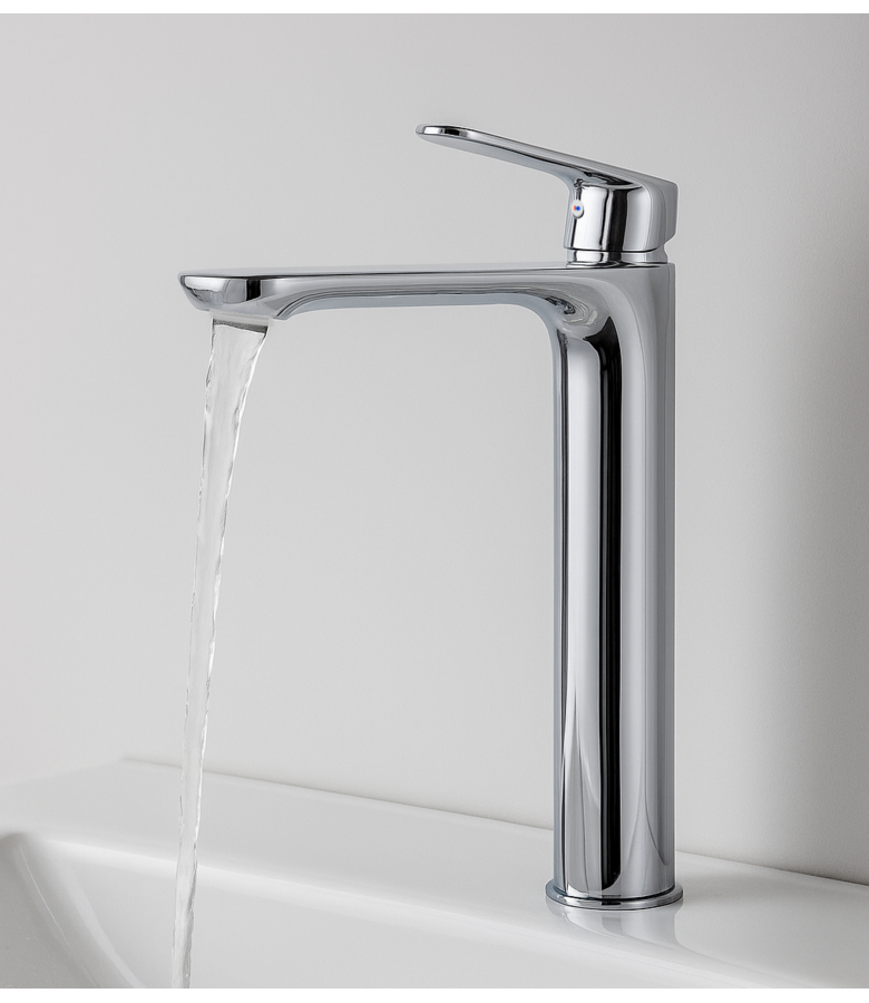 Wastafelkraan Shelby XL - chroom